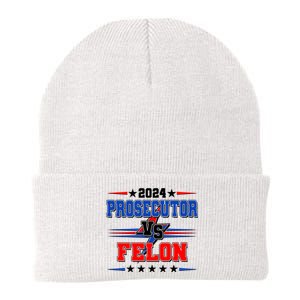 2024 Prosecutor Vs Felon Kamala Vs Trump 2024 Election Knit Cap Winter Beanie