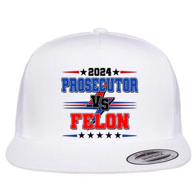 2024 Prosecutor Vs Felon Kamala Vs Trump 2024 Election Flat Bill Trucker Hat