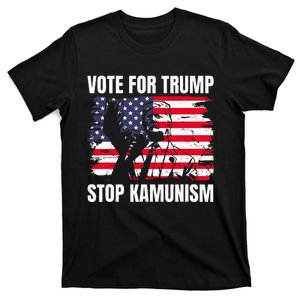 2024 President Vote For Trump Stop Kamunism Save America T-Shirt