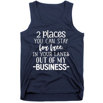 2 Places You Can Stay For Free Tank Top