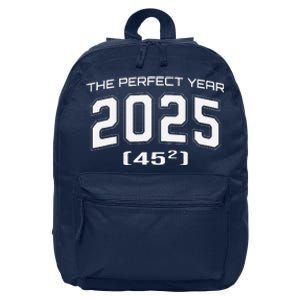 2025 Perfect Year 45 Square Root Mathematical Milestone 16 in Basic Backpack