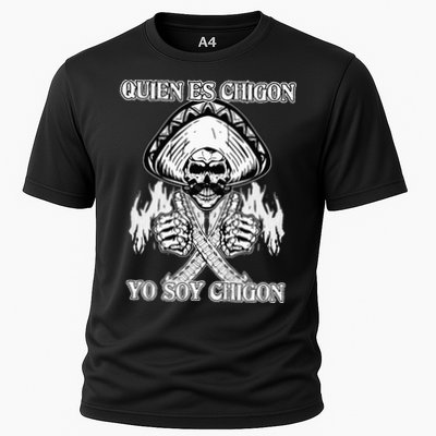 23 Quien Es Chigon TS Front Performance Shirt