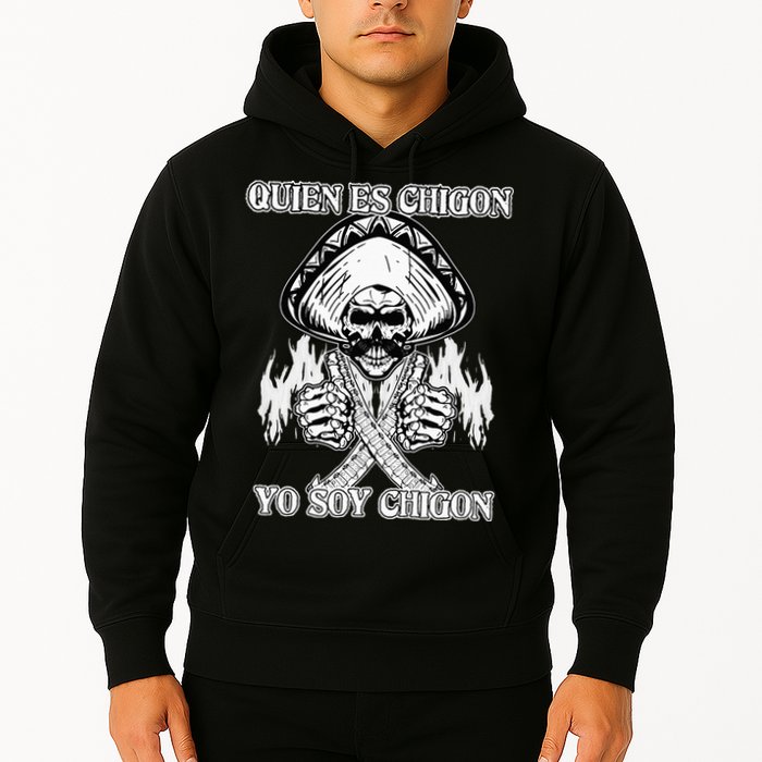 23 Quien Es Chigon TS Front Hoodie