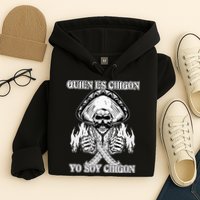 23 Quien Es Chigon TS Front Hoodie