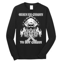23 Quien Es Chigon TS Front Long Sleeve Shirt