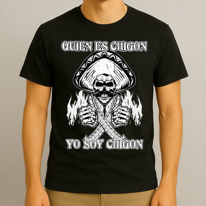 23 Quien Es Chigon TS Front T-Shirt