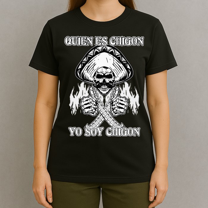 23 Quien Es Chigon TS Front T-Shirt