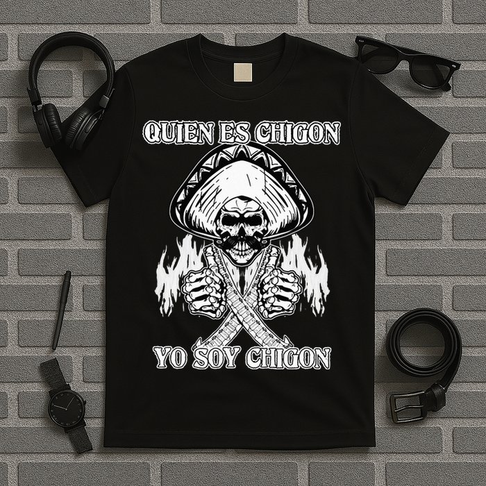 23 Quien Es Chigon TS Front T-Shirt