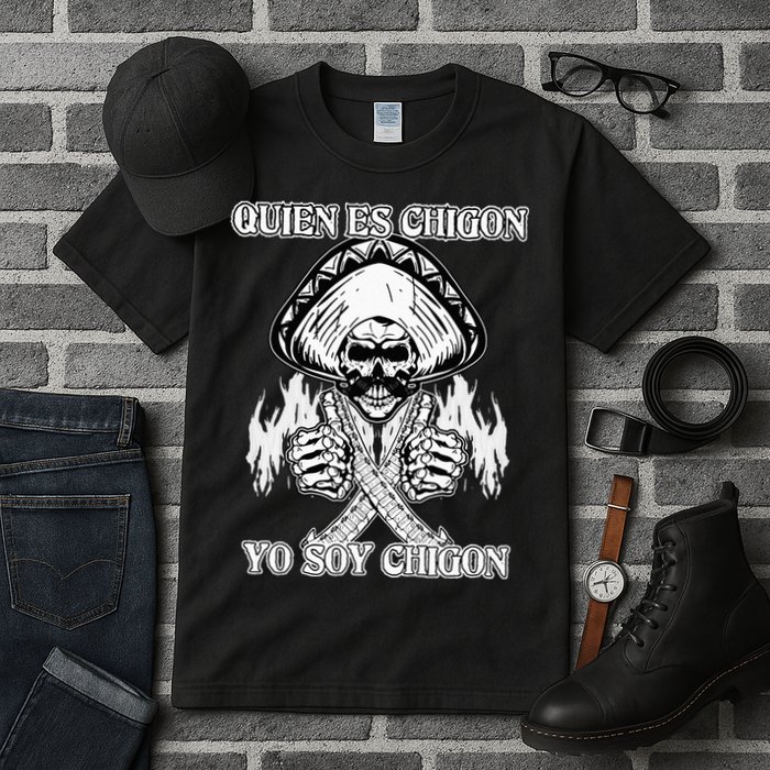 23 Quien Es Chigon TS Front Tall T-Shirt