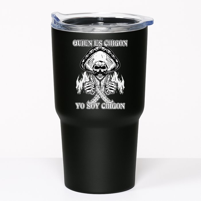 23 Quien Es Chigon TS Front Tumbler