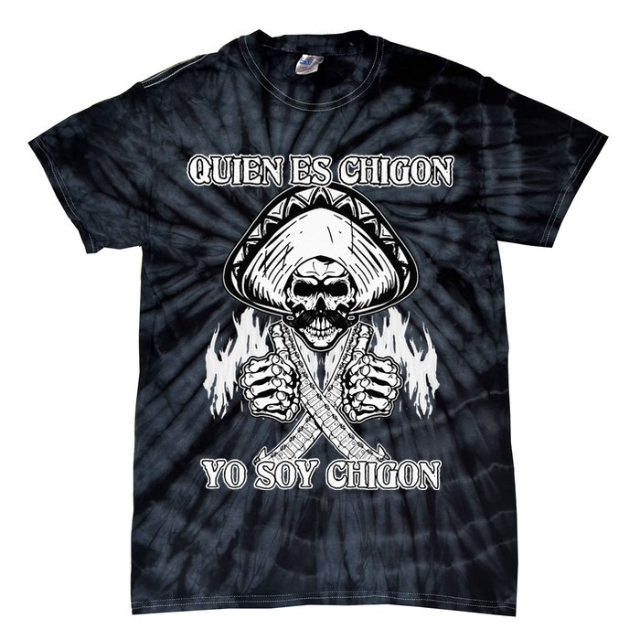 23 Quien Es Chigon TS Front Tie-Dye T-Shirt