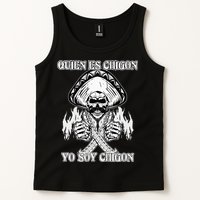 23 Quien Es Chigon TS Front Tank Top