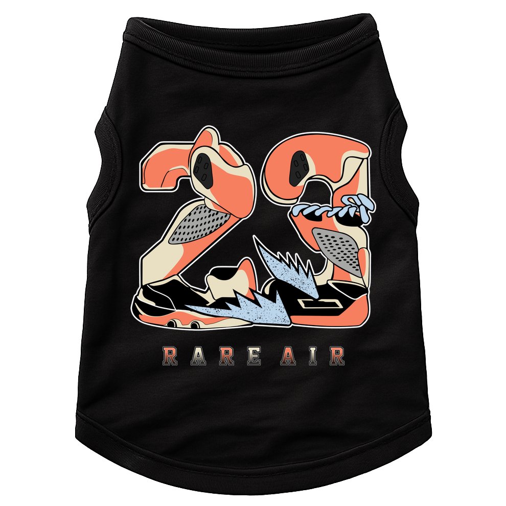 23 Rare Air Crimson Bliss 5s Matching Doggie Tank