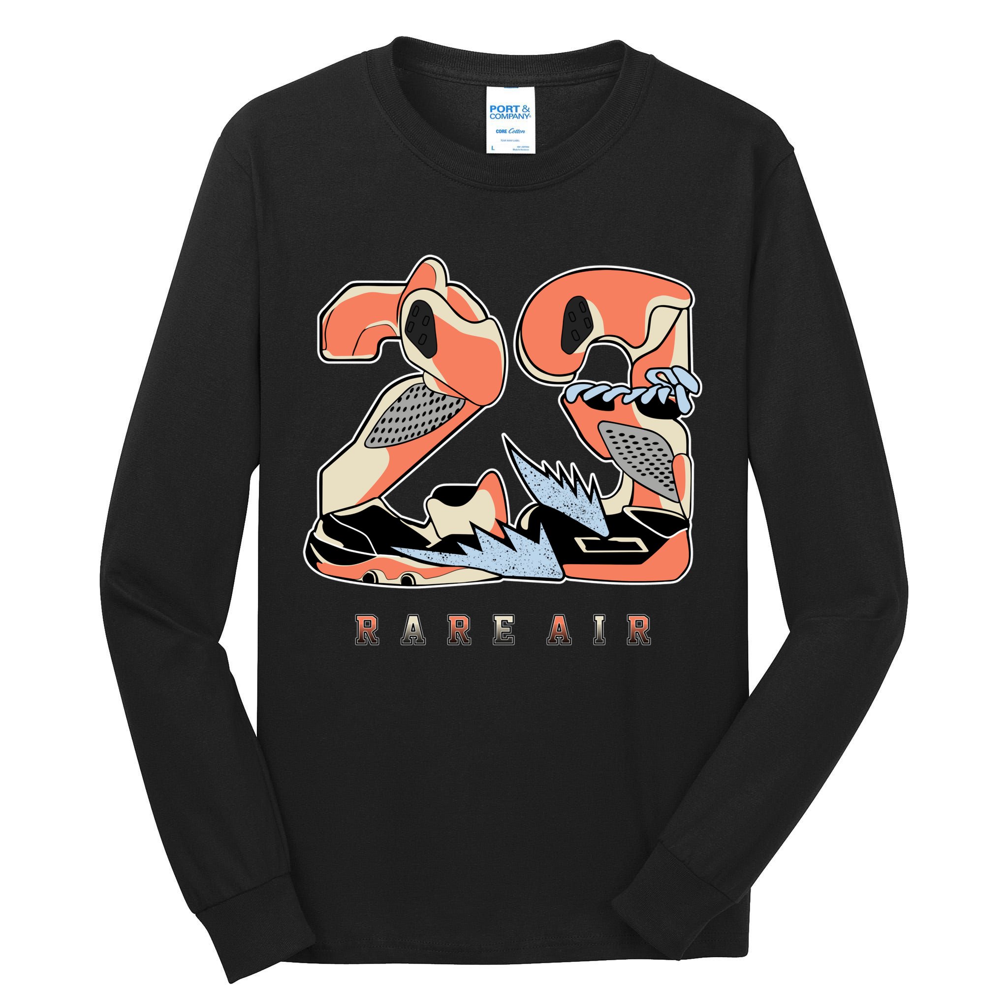 23 Rare Air Crimson Bliss 5s Matching Tall Long Sleeve T-Shirt