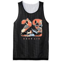 23 Rare Air Crimson Bliss 5s Matching Mesh Reversible Basketball Jersey Tank