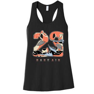 23 Rare Air Crimson Bliss 5s Matching Women's Racerback Tank