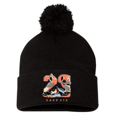 23 Rare Air Crimson Bliss 5s Matching Pom Pom 12in Knit Beanie