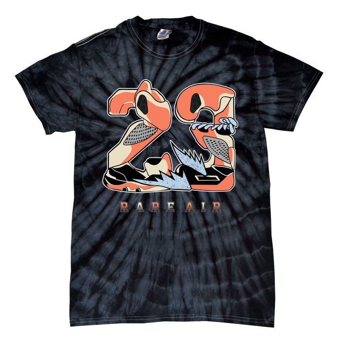 23 Rare Air Crimson Bliss 5s Matching Tie-Dye T-Shirt