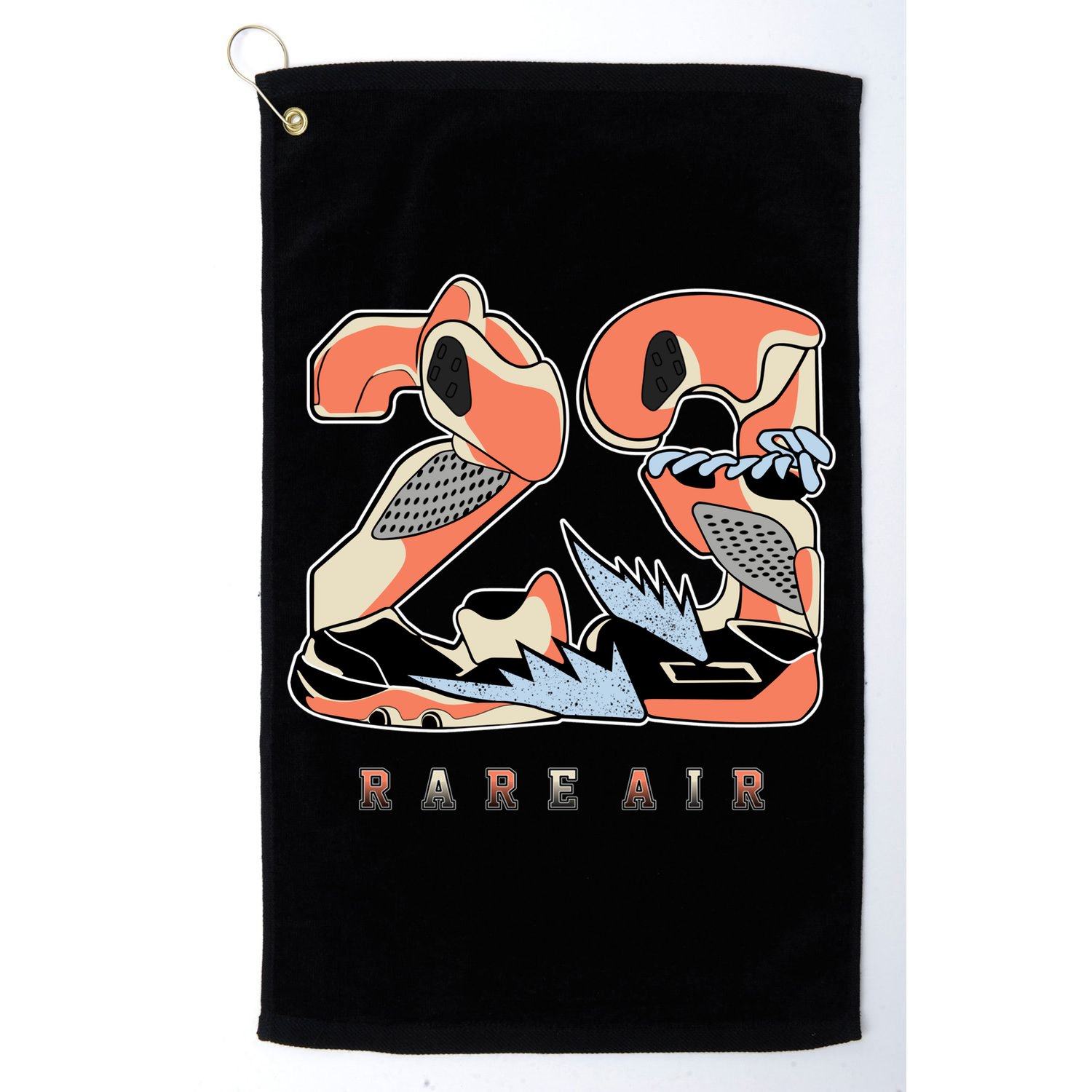 23 Rare Air Crimson Bliss 5s Matching Golf Towel