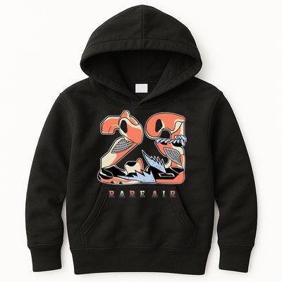23 Rare Air Crimson Bliss 5s Matching Kids Hoodie