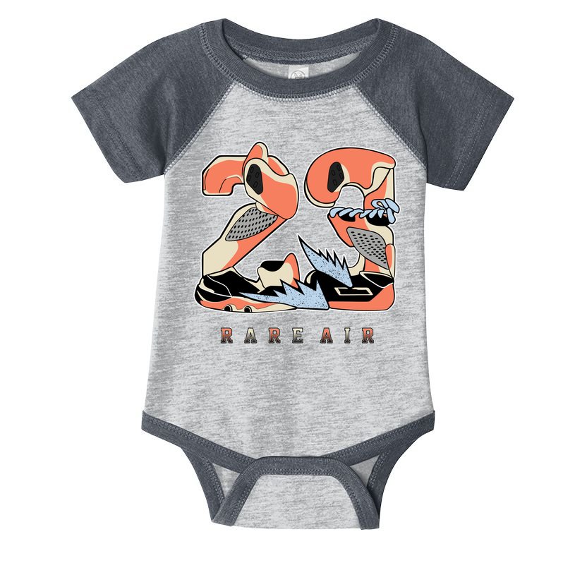23 Rare Air Crimson Bliss 5s Matching Infant Baby Jersey Bodysuit