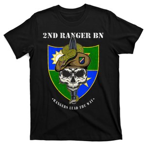 2nd Ranger Battalion Ranger Veteran Father Day T-Shirt