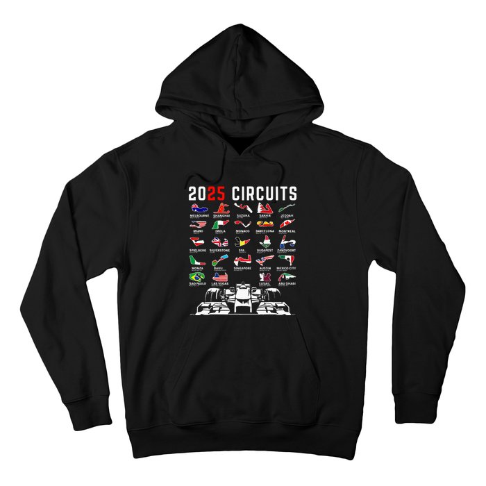 2025 Races Formula Racing Car 2025 Formula Racing Hoodie