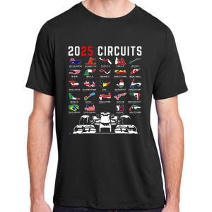 2025 Races Formula Racing Car 2025 Formula Racing Adult ChromaSoft Performance T-Shirt