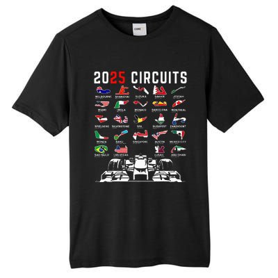 2025 Races Formula Racing Car 2025 Formula Racing Tall Fusion ChromaSoft Performance T-Shirt