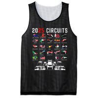 2025 Races Formula Racing Car 2025 Formula Racing Mesh Reversible Basketball Jersey Tank