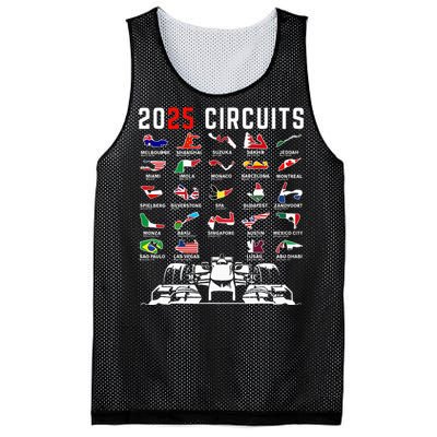 2025 Races Formula Racing Car 2025 Formula Racing Mesh Reversible Basketball Jersey Tank