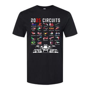 2025 Races Formula Racing Car 2025 Formula Racing Softstyle CVC T-Shirt