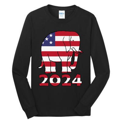 2024 Republican Support Tall Long Sleeve T-Shirt