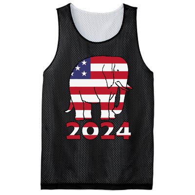 2024 Republican Support Mesh Reversible Basketball Jersey Tank