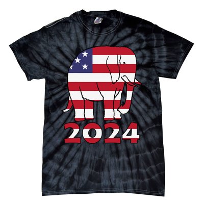 2024 Republican Support Tie-Dye T-Shirt