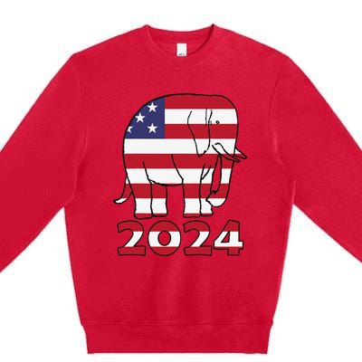 2024 Republican Support Premium Crewneck Sweatshirt