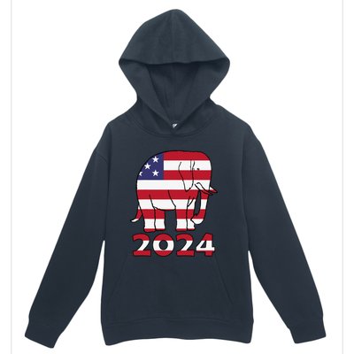 2024 Republican Support Urban Pullover Hoodie