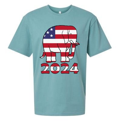 2024 Republican Support Sueded Cloud Jersey T-Shirt