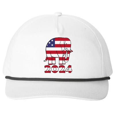 2024 Republican Support Snapback Five-Panel Rope Hat