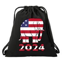 2024 Republican Support Drawstring Bag