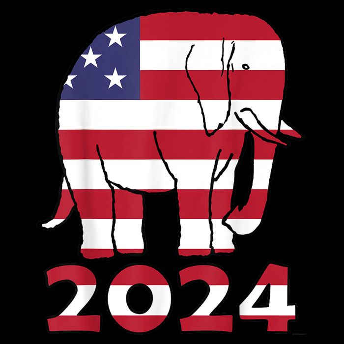 2024 Republican Support Drawstring Bag