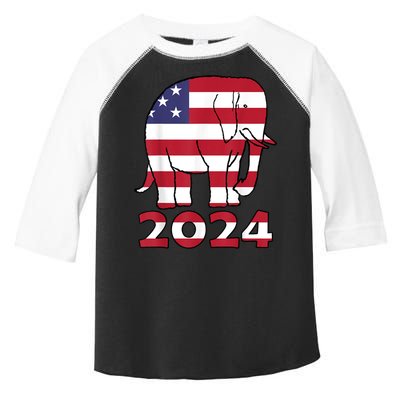 2024 Republican Support Toddler Fine Jersey T-Shirt