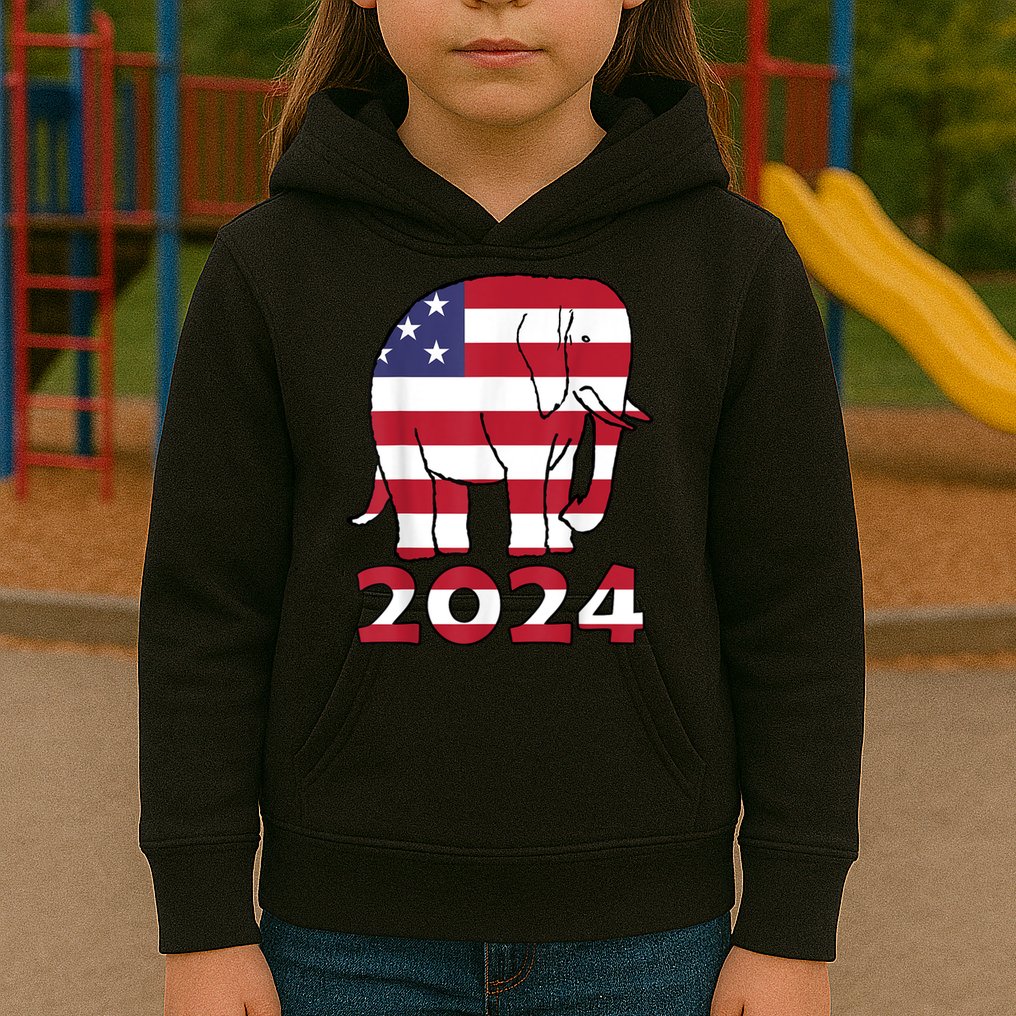 2024 Republican Support Kids Hoodie