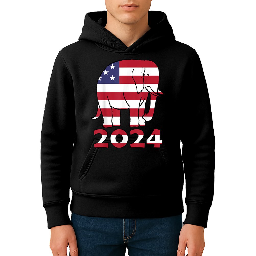 2024 Republican Support Kids Hoodie