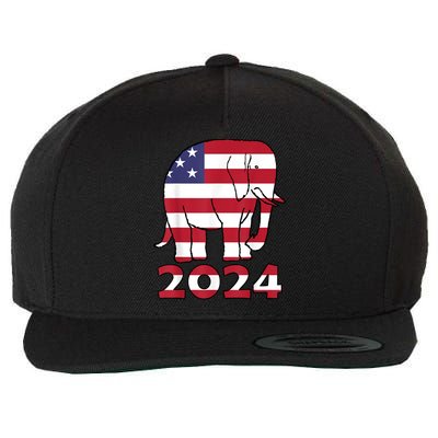 2024 Republican Support Wool Snapback Cap