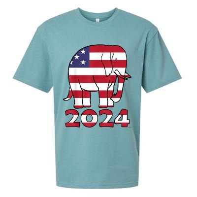 2024 Republican Support Sueded Cloud Jersey T-Shirt