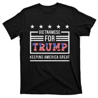 2024 Reelection Trump Vietnamese For Trump Conservative T-Shirt