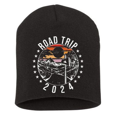 2024 Road Trip Short Acrylic Beanie