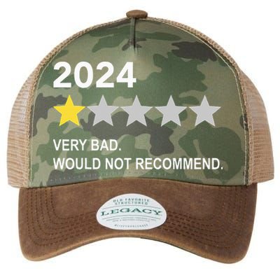 2024 Rating Very Bad Would Not Recommend One Star Rating Legacy Tie Dye Trucker Hat