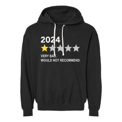 2024 Rating Very Bad Would Not Recommend One Star Rating Garment-Dyed Fleece Hoodie